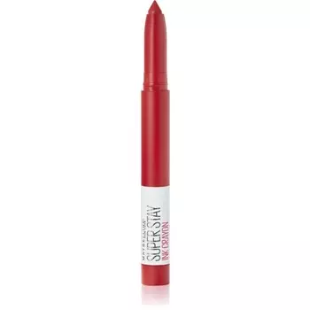 Maybelline, Superstay Ink Crayon, губная помада оттенка 45 Hustle In Heels, 1,5 г