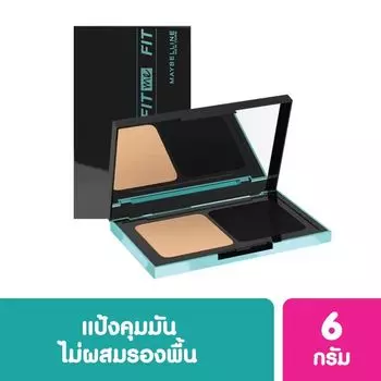 Maybelline Тональная пудра Fit Me Matte + Poreless SPF44 PA++++ 9г. 123