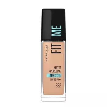 Maybelline Тональный крем Fit Me Matte And Poreless 222 True Beige, True Beige