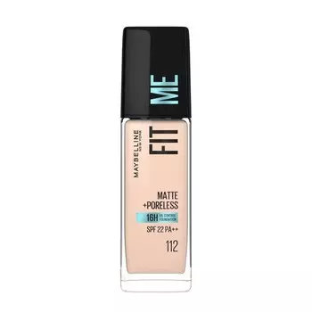 Maybelline Тональный крем Fit Me Matte And Poreless 112 Natural Ivory, Natural Ivory