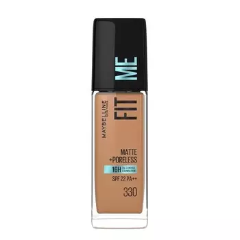 Maybelline Тональный крем Fit Me Matte And Poreless 330 Toffee, Toffee
