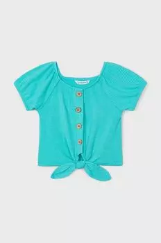 Mayoral Детская футболка, зеленый