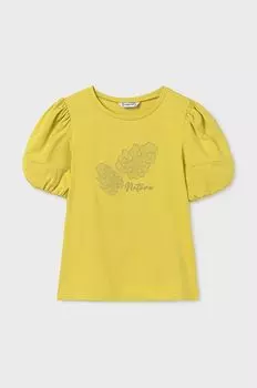 Mayoral Детская футболка, желтый