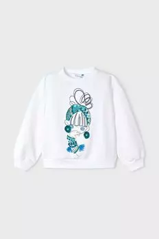 Mayoral Детская толстовка, белый