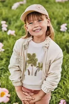 Mayoral Детская толстовка, бежевый