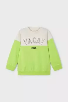 Mayoral Детская толстовка, зеленый