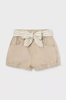Mayoral Детские шорты, бежевый