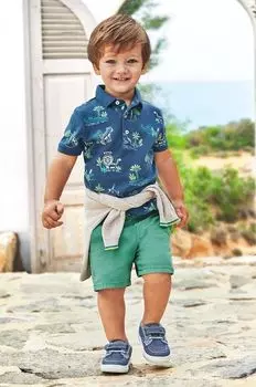 Mayoral Детские шорты, зеленый