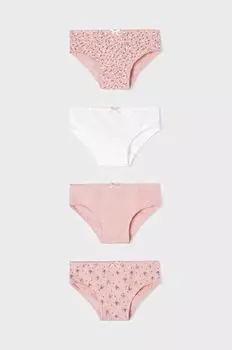 Mayoral Детские трусы, 4 шт, бежевый