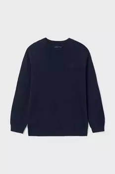 Mayoral Детский хлопковый свитер, военно-морской