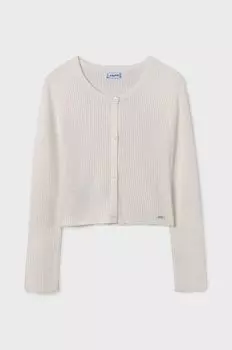 Mayoral Детский кардиган, бежевый