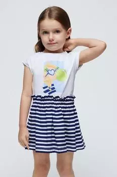 Детский комплект Mayoral из хлопка, темно-синий