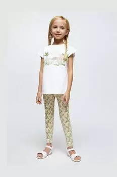 Mayoral Детский комплект из хлопка, зеленый