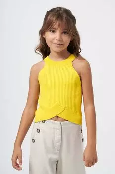 Mayoral Детский топ, желтый