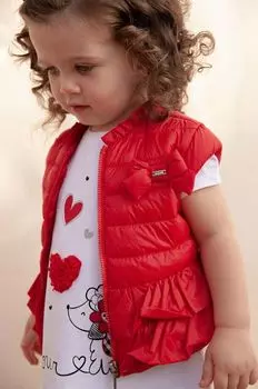 Mayoral детский жилет, красный