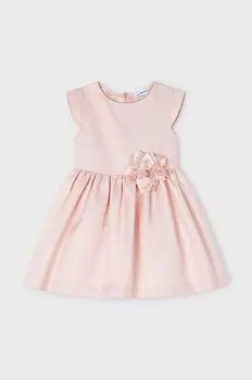 Mayoral Детское платье, бежевый