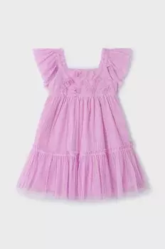 Mayoral Детское платье, фиолетовый