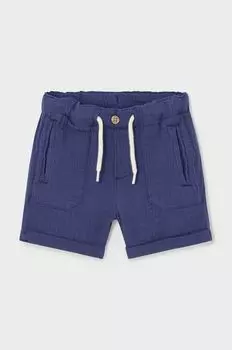 Mayoral Хлопковые детские шорты, военно-морской