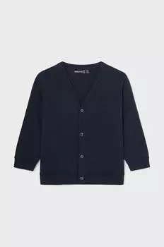 Mayoral Хлопковый детский кардиган, военно-морской
