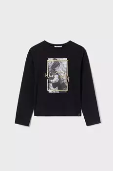 Mayoral хлопок с длинными рукавами для детей, черный