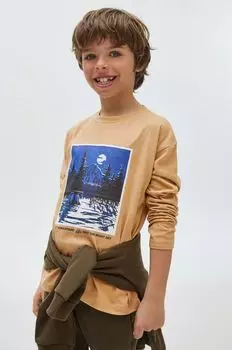 Mayoral хлопок с длинными рукавами для детей, зеленый