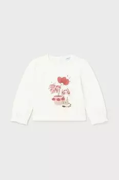 Mayoral лонгслив для малышей, бежевый