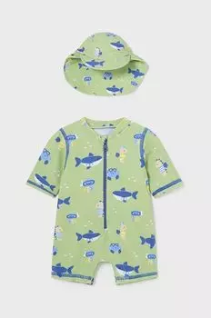 Mayoral Newborn Купальный костюм, зеленый