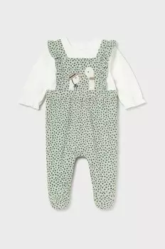 Mayoral Шерстяной комбинезон для новорожденных Mayoral Newborn, зеленый