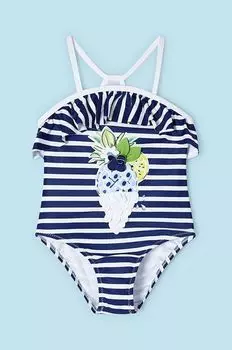 Mayoral Сплошной детский купальник, военно-морской