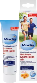 Мазь лечебная спортивная активная 100мл Mivolis