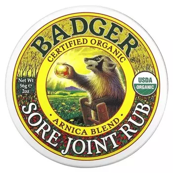 Мазь от боли в суставах Badger Company смесь арники, 56 гр