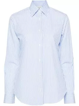 Mazzarelli полосатая рубашка, синий