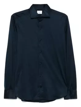 Mazzarelli рубашка из джерси, синий