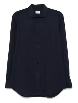 Mazzarelli рубашка из джерси, синий