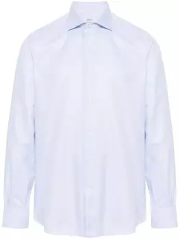 Mazzarelli рубашка на пуговицах, синий