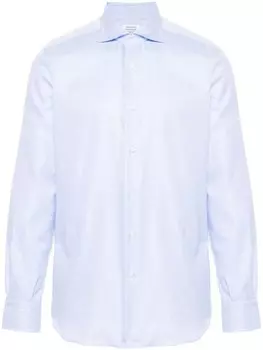 Mazzarelli рубашка на пуговицах, синий