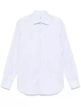 Mazzarelli рубашка в клетку, синий