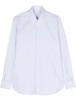 Mazzarelli рубашка в полоску, синий