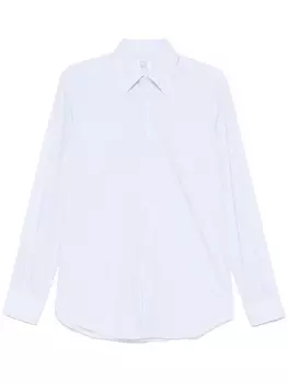 Mazzarelli рубашка в полоску, синий