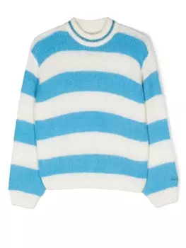 Mc2 Saint Barth джемпер в полоску, синий