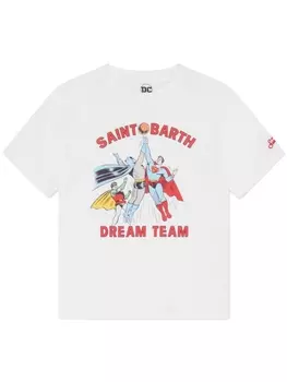 Mc2 Saint Barth футболка из коллаборации с DC Comics, белый