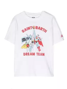 Mc2 Saint Barth футболка из коллаборации с DC Comics, нейтральный цвет