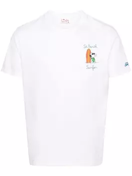 MC2 Saint Barth футболка из коллаборации с Peanuts, белый
