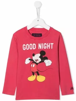 Mc2 Saint Barth футболка с принтом Mickey, красный