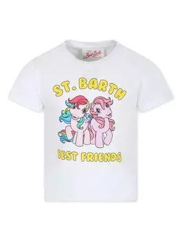 Mc2 Saint Barth футболка с принтом My Little Pony, белый