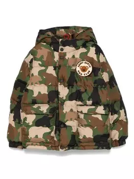 MC2 Saint Barth Kids Baxter пальто, коричневый