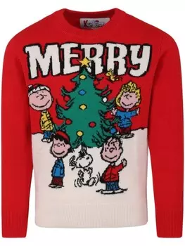 MC2 Saint Barth Kids джемпер Peanuts, красный