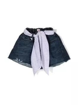 MC2 Saint Barth Kids джинсовые шорты Arizona JR, синий