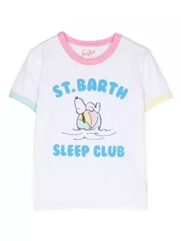 MC2 Saint Barth Kids футболка Elly String, белый