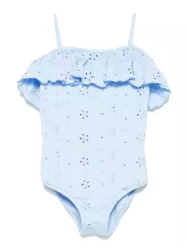 MC2 Saint Barth Kids купальник Brielle, синий